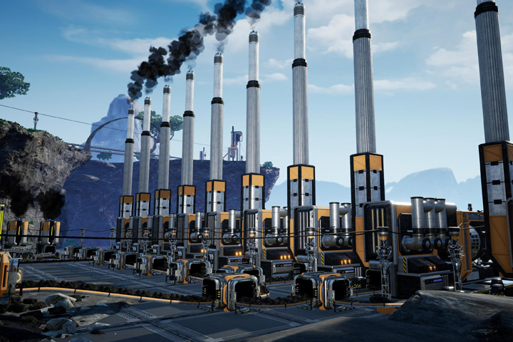 Satisfactory : Gérer les générateurs à charbon